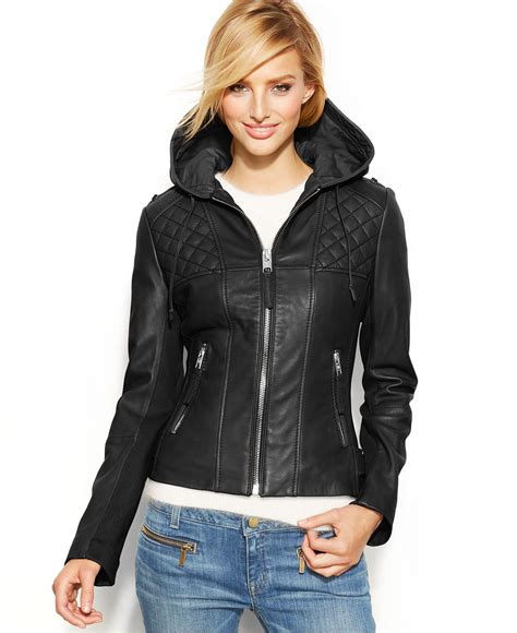 macys michael kors pants|michael kors ladies leather jacket.